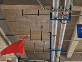 滨海管廊支架的安装方法